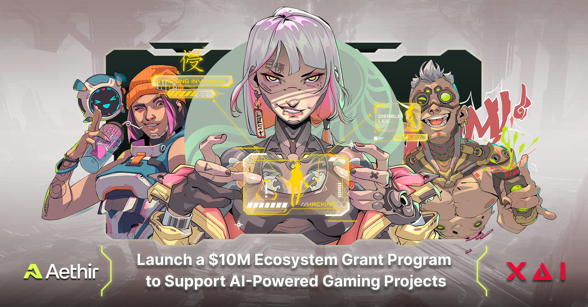 Aethir and Xai Launch a $10M Ecosystem Grant Program to Support AI-Powered Gaming Projects